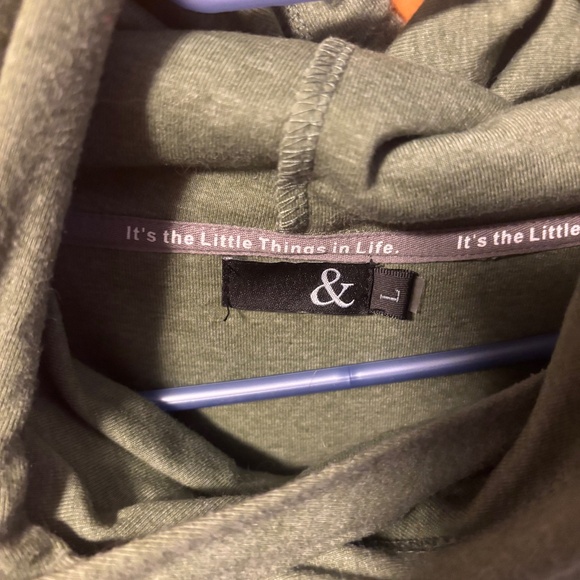 Ampersand Ave Double Hood Sweater - Picture 3 of 3